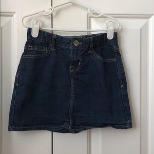 Girls Gap Denim Skirt